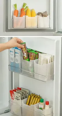 Multipurpose Fridge Side Door Containers Pack of 6-thumb1