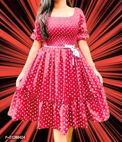 New stylish and trending dot dress for women and girls