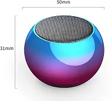 Seashot Boost 4 Colorful Wireless Mini Electroplating Round Steel Speaker 10 W Bluetooth Speaker(Multicolor, 5.1 Channel)-thumb1