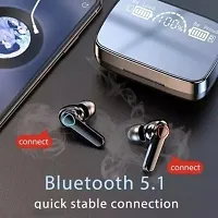 Stylish M19_ Asap Charge Bluetoothwireless Earbuds Bluetooth Headset Multicolor, True Wireless-thumb1