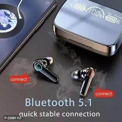 Stylish M19_ Asap Charge Bluetoothwireless Earbuds Bluetooth Headset Multicolor, True Wireless-thumb2