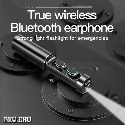 Stylish N21 Earbuds Touch Control Wireless Bluetooth 5.2 Tws With Microphone Bluetooth Headset Black, In The Ear-thumb3