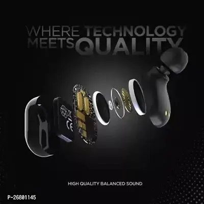 Stylish M19 Wireless Earbuds Tws 5.1 Large Screen Dual Led Digital Display Touch Bluetooth Headset Black, True Wireless-thumb4