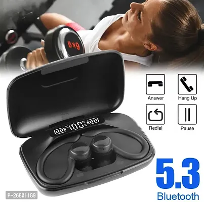 Stylish M88 Earbuds Tws Upto 300 Hrs Playtime With 2000 Mah Power Bank Bluetooth Headset Multicolor, True Wireless-thumb0