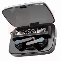 Stylish M19 Earbud Tws Wireless In Ear Earbuds Touch Control Gaming Earbuds Bluetooth Headset Black, True Wireless-thumb1