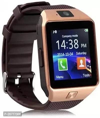 Dz9 Camera Smart Watch Smartwatch Smartwatch(Multicolour Strap, Free)-thumb0