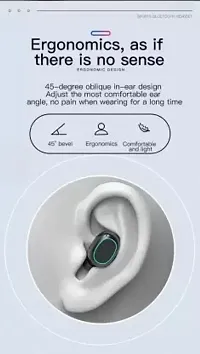 Stylish N-21 Earbuds Tws Buds 5.1 Earbuds With 300H Playtime, Headphones Bluetooth Headset Black, True Wireless-thumb3