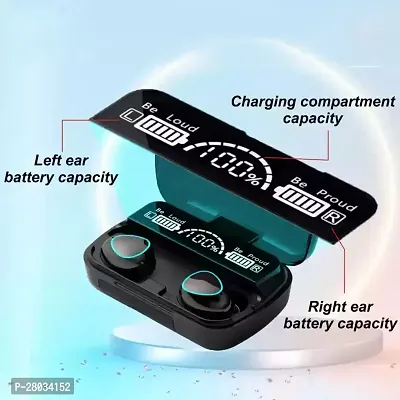 M10 TWS Bluetooth V5.1 in-Ear Wireless Earbuds with Upto 4 Hours Playback Stereo Sports-thumb5