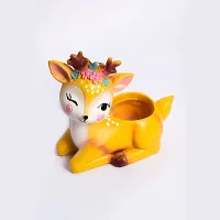 Miniature garden decoration Winking Deer statues items for Plant and garden, home decor and gift-thumb2