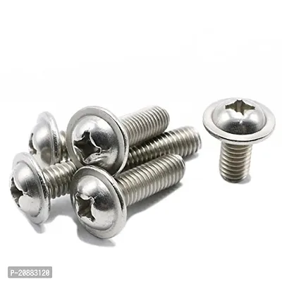 Classic Small Parts Stainless Steel Machine Screw 100 Piece