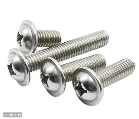 Classic Small Parts Stainless Steel Machine Screw 100 Piece