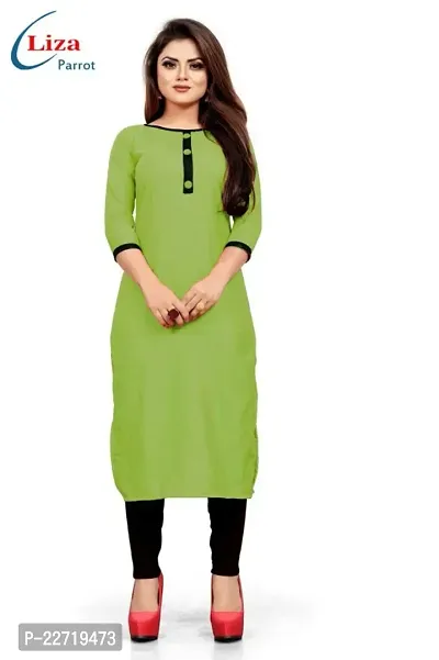 Womans LIZA PARROT COTTON KURTI-thumb0