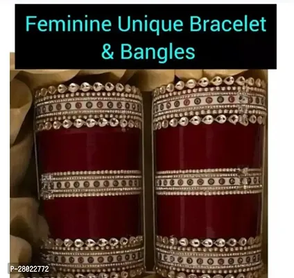 Combo Chuda Set ( Maroon) | Bangles for woman's |Bridal Fashion Jwellery | Beauty and Ethnic Wear Jewellery bangles woman bangles-thumb0