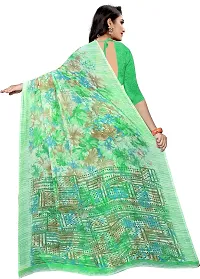 Lovly Women's Printed Weightless Fabric Beautiful Ethinic Wear Saree With Unstiched Blouse Piece (A_V_M_16062114-LightGreen)-thumb3