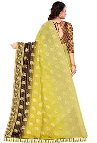 Fancy Chiffon Saree With Blouse Piece For Women-thumb1