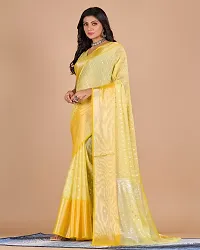 Fancy Chiffon Saree With Blouse Piece For Women-thumb3