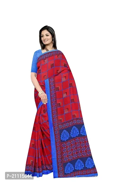 Lovly Women's Georgette Digital Prints Saree With Unstitched Blouse Piece - Festival | Party | Wedding (V-186)