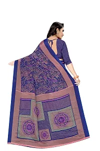 Lovly Women's Crepe Silk Printed Saree With Unstitched Blouse Piece - Festival,Party,Wedding (A-M-S-115)-thumb3