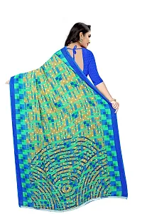 Lovly Women's Georgette Digital Prints Saree With Unstitched Blouse Piece - Festival | Party | Wedding (V-178)-thumb3