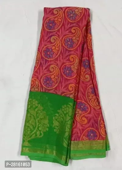 Fancy Chiffon Saree With Blouse Piece For Women