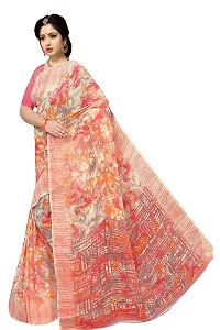 Lovly Women's Printed Weightless Fabric Beautiful Ethinic Wear Saree With Unstiched Blouse Piece (A_V_M_16062113-Multicolor)-thumb1