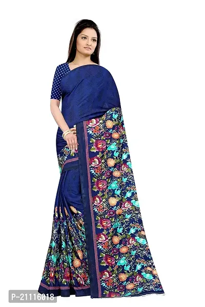 Lovly Women's Georgette Digital Prints Saree With Unstitched Blouse Piece - Festival | Party | Wedding (V-111)