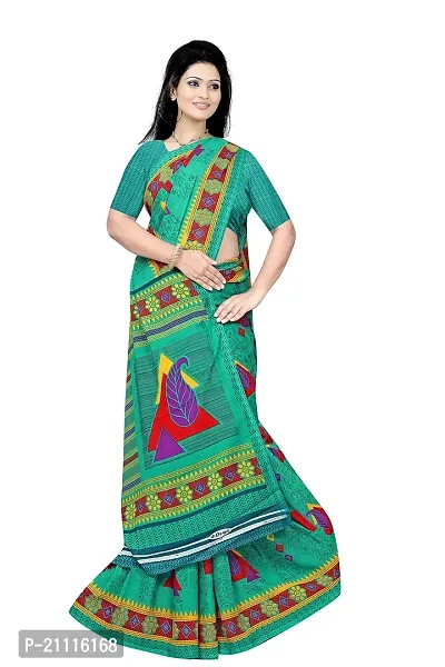 Lovly Women's Georgette Digital Prints Saree With Unstitched Blouse Piece - Festival | Party | Wedding (V-131)-thumb5