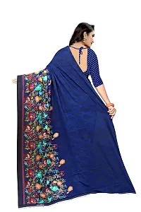 Lovly Women's Georgette Digital Prints Saree With Unstitched Blouse Piece - Festival | Party | Wedding (V-111)-thumb3