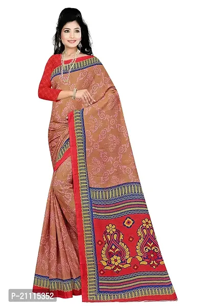 Lovly Women's Georgette Digital Prints Saree With Unstitched Blouse Piece - Festival | Party | Wedding (V-126)