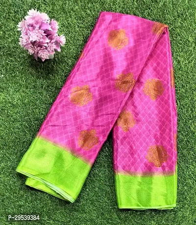 Beautiful Crepe Digital Print Women Saree with Running Blouse