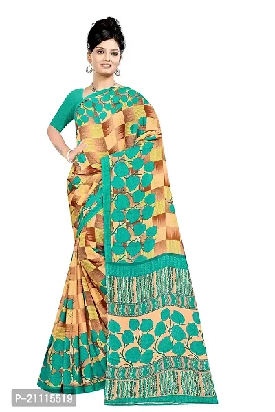Lovly Women's Georgette Digital Prints Saree With Unstitched Blouse Piece - Festival | Party | Wedding (V-116)