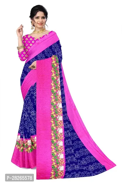 Fancy Chiffon Saree With Blouse Piece For Women