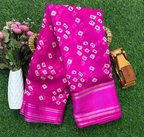 Alluring Cotton Saree with Blouse piece 