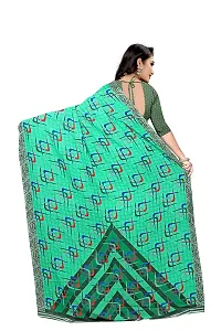 Lovly Women's Georgette Digital Prints Saree With Unstitched Blouse Piece - Festival | Party | Wedding (V-189)-thumb3