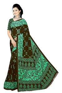 Lovly Women's Georgette Digital Prints Saree With Unstitched Blouse Piece - Festival | Party | Wedding (V-150)-thumb1