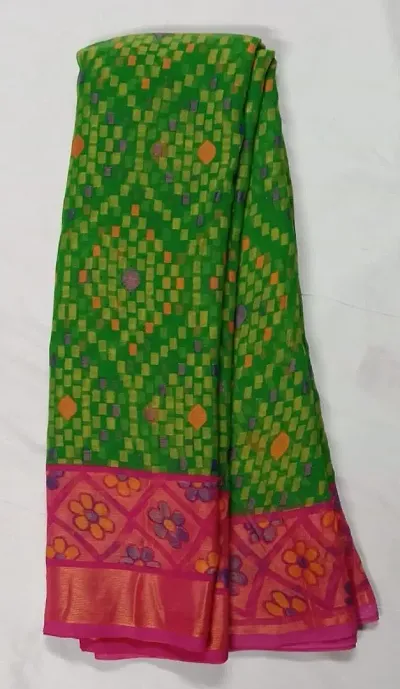 Fancy Chiffon Saree With Blouse Piece For Women