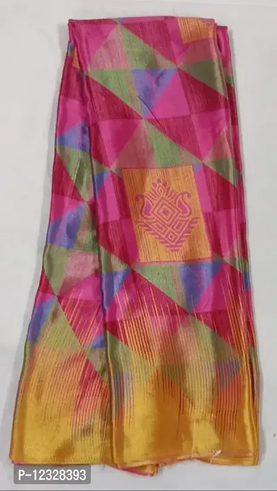 Classic Crepe Printed Saree with Blouse piece