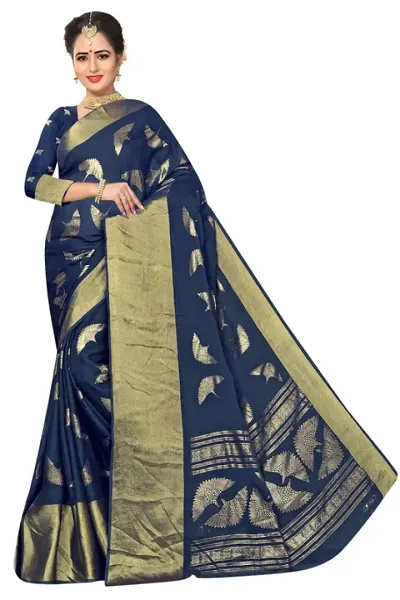 Stylish Chiffon Saree with Blouse piece For Women