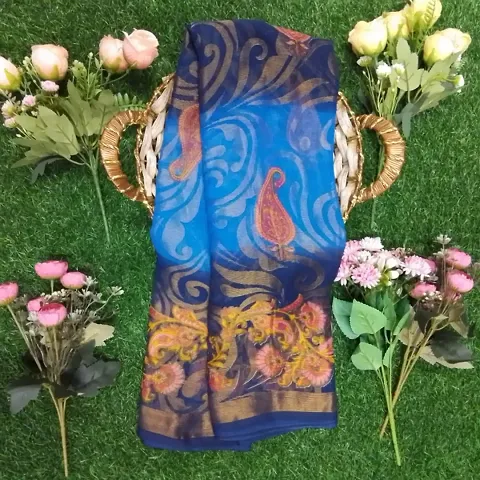 Braso silk fabric saree