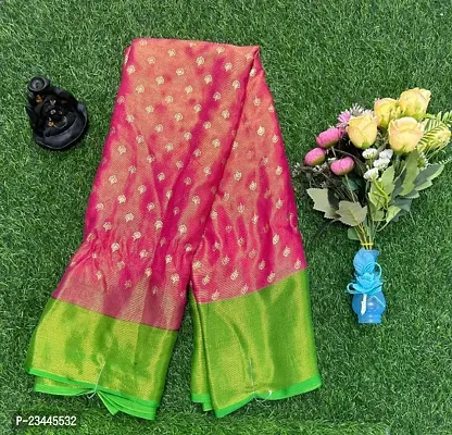 Classic Chiffon Printed Saree With Blouse Piece-thumb0