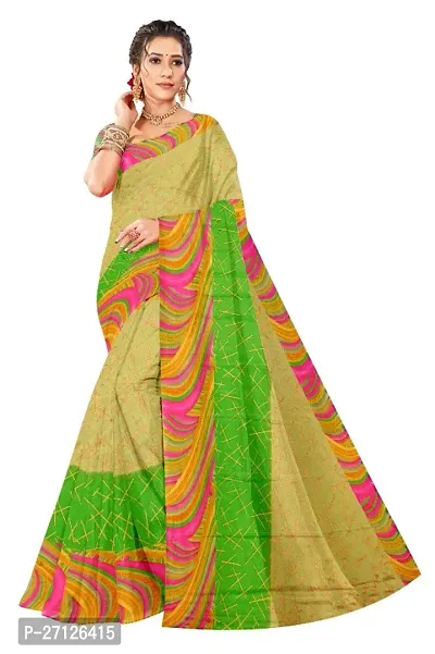 Fancy Chiffon Saree With Blouse Piece For Women