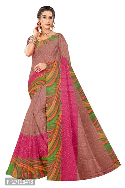 Fancy Chiffon Saree With Blouse Piece For Women