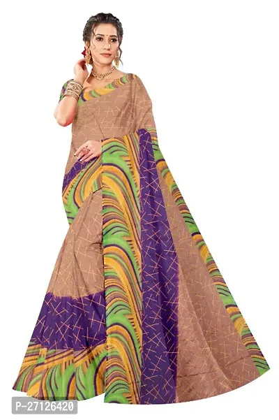 Fancy Chiffon Saree With Blouse Piece For Women