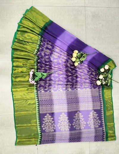 Classic Brasso Saree with Blouse Piece for Women