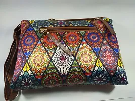 Multicolor Women Sling Bag-thumb2