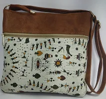 White Women Sling Bag-thumb1