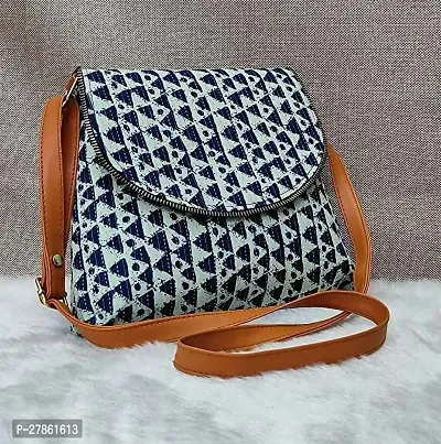 Blue Women Sling Bag-thumb3