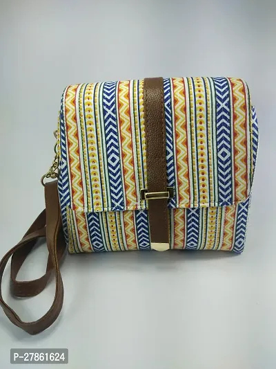 Multicolor Women Sling Bag-thumb0