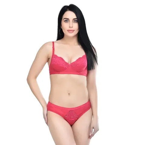 Daily Wear Bra Panty Set/Lingerie Set For Women