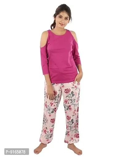 Women Cotton Printed Lounge Set